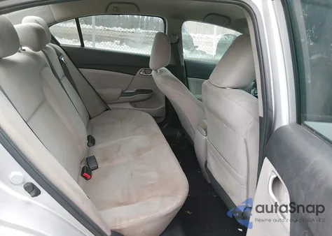 2013 Honda Civic Lx из США, поврежденный, VIN 2HGFB2F52DH528760